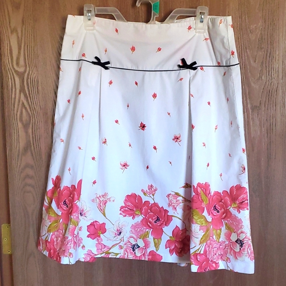 Beautiful Vintage Speechless A Line Floral Skirt